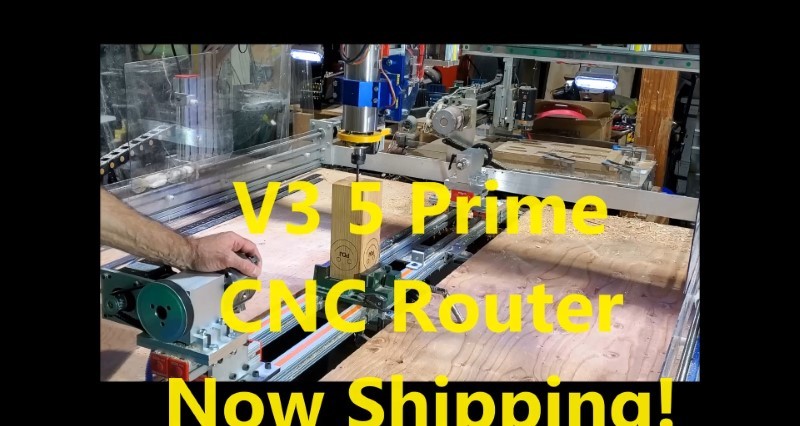 New V3 5 Prime CNC Router
