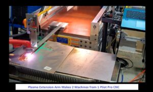 Pilot Pro CNC with a plasma cutter